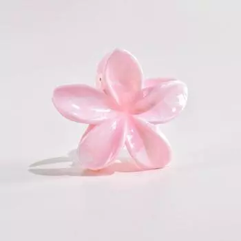 1 шт. цветная размазанная цветочная заколка для волос в отпускном стиле, подходит для половины или полных волос, для подарков и повседневной носки L