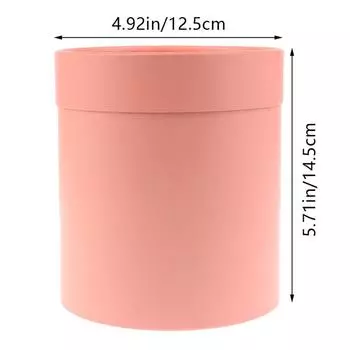 1 шт. Цветочная коробка, коробки для роз, круглая картонная коробка для подарков, конфет, шоколада, упаковки, домашнего цветочного оформления, украшения на день рождения чёрный