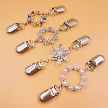 1 шт. цветочный дизайн свитер трикотаж женский классический ретро шаль брошь лацкан булавка шаль клип