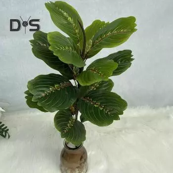 1 шт. цветок из искусственного шелка без увядания искусственный лист яркий стол центральные детали моделирование растений домашний декор