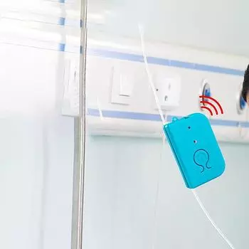 1 шт. Датчик напоминания о вливании жидкости, автоматическая звуковая сигнализация, зарядное устройство для обеспечения безопасности, автоматическая звуковая сигнализация капельной подачи белый