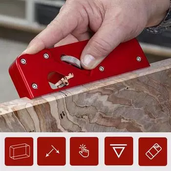 1 шт., деревообрабатывающий угловой станок с углом наклона 45 градусов, ручной строгальный станок для снятия фасок и обрезки строгального станка чёрный