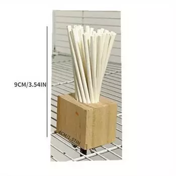 1 шт. деревянная игрушка попугай радужная бумажная палочка для скрежета зубов кусающая и вентилирующая качели подставка палочка