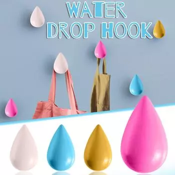 1 шт. деревянная настенная вешалка для капель воды на дверь ванной комнаты пальто шляпа одинарный крючок держатель розовый