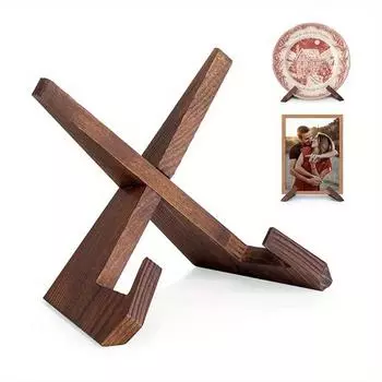 1 шт. деревянная полка для домашнего меню ресторана, кухонная полка для дисплея меню, подвесная полка для учебы, настольного чтения, деревянная подставка для книг 1pc