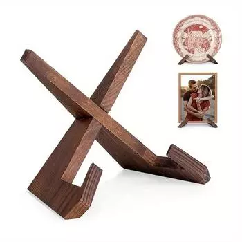 1 шт. деревянная полка для домашнего меню ресторана, кухонная полка для дисплея меню, подвесная полка для учебы, настольного чтения, деревянная подставка для книг