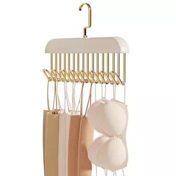 1 шт. деревянная прочная прочная вешалка для сушки, держатель для бюстгальтера, шарфа, органайзер для экономии места