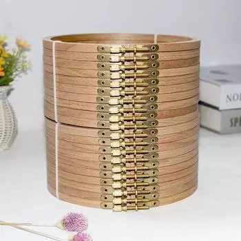 1 шт., деревянная рамка для рукоделия, пяльцы для вышивания, кольцо из бука, швейные инструменты, ручной инструмент для шитья 3inch