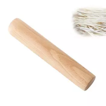 1 шт. Деревянная скалка для раскатывания лапши, помадка, тесто, стол, скалка для пельменей, твердый деревянный инструмент для выпечки, кухонный инструмент