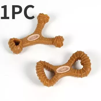 1 шт. деревянные прочные и интерактивные игрушки для собак для чистки зубов крупная порода жевательная палочка неразрушимая