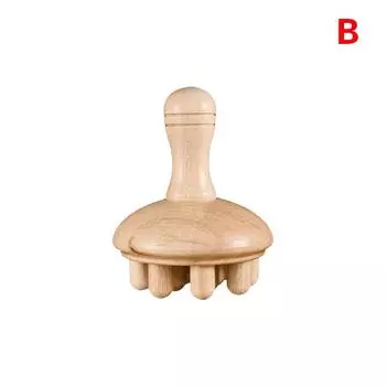 1 шт. деревянный грибной массажер, деревянный терапевтический массажный инструмент для снятия мышечного массажа всего тела, релаксация