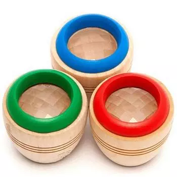 1 шт. Деревянный обучающий волшебный калейдоскоп для малышей