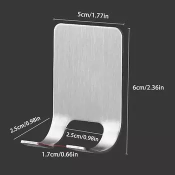 1 шт. держатель для бритвы из нержавеющей стали 304, мужская бритва, подставка для бритвы, полка для хранения бритв, органайзер для ванной комнаты