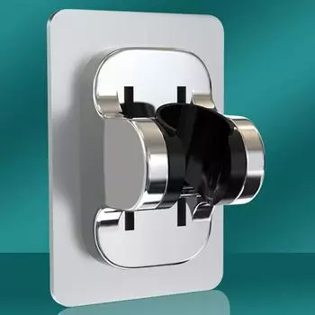 1 шт. держатель для душевой лейки, регулируемый настенный держатель для душа, самоклеящийся держатель для душевой лейки, аксессуары для ванной комнаты