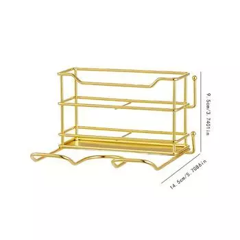 1 шт. держатель для фена, настенная стойка для хранения фена без перфорации, кронштейн для фена для ванной комнаты, органайзер для полки для фена с крючком Hair Dryer Storage Rack серебряный