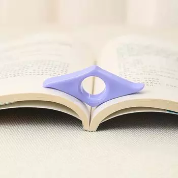 1 шт., держатель для книг для большого пальца, удобный держатель для книг, держатель для большого пальца для библиотеки, студенческого чтения, школьные канцелярские товары розовый