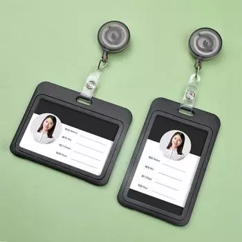 1 шт., держатель для кредитной карты для женщин и мужчин, держатель для бейджа, держатель для бейджа, держатель для бейджа медсестры, студента, держатель для удостоверения личности, держатель для карты