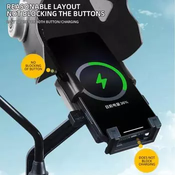 1 шт. держатель для мобильного телефона на мотоцикл, универсальный держатель для телефона, маленькая подставка для телефона на шлем, гравитационное крепление на ручку мотоцикла