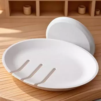 1 шт. Держатель для мыла для душа на присоске, Дренажная мыльница, Бытовые настенные мыльницы, Дренажный поддон без пробивания отверстий