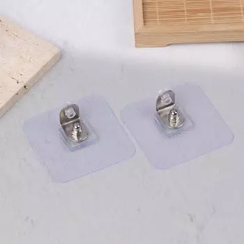 1 шт., держатель для полок из нержавеющей стали, клейкие зажимы для полок, прочные, разделенные на части для кухонного шкафа, книжного шкафа, кронштейна, вагонки