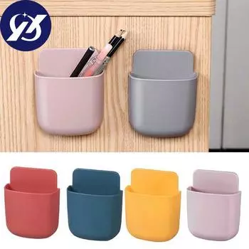 1 шт., держатель для ящика для хранения, чехол для дистанционного управления кондиционером, настенный органайзер красный