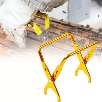 1 шт., держатель для ящика для пчелиного гнезда, рамка для пчелиного улья, зажим для захвата, пчеловод, оборудование для пчеловодства, система для выращивания пчелиной королевы, инструмент