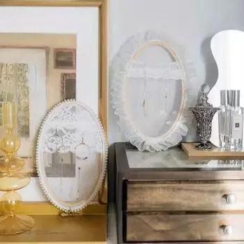 1 шт., держатель для сережек, обруч для вышивания, деревянный стенд для витрины магазина, ювелирный реквизит для фотосъемки