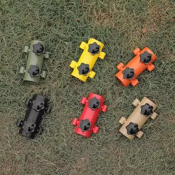 1 шт., держатель для удочки навеса, регулируемый, фиксированная трубка для стойки навеса, нержавеющая сталь, ветрозащитный, для походов, рыбалки, палатки, аксессуары темные хаки