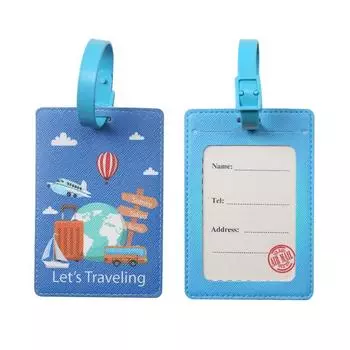 1 шт. держатель для удостоверения личности, чемодан, подвесная дорожная этикетка из искусственной кожи, многофункциональная посадочная бирка для багажа, мужская сумка для удостоверения личности и банковской карты для женщин