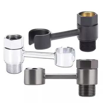 1 шт. держатель распылителя для биде, вращающийся на 360 °, 80*44*20 мм, кронштейн для биде серебряный