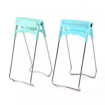 1 шт. держатель тарелки из нержавеющей стали, чтобы взять зажим для чаши, многофункциональный зажим для посуды с защитой от ожогов, креативный зажим для переноски тарелки, кухонный зажим для тарелок синий