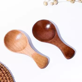 1 шт. десертная маленькая деревянная ложка