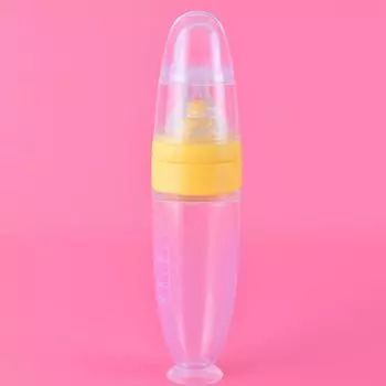 1 шт. Детская бутылочка для рисовой каши, детская силиконовая бутылочка для молока, ложка для кормления для ребенка, силиконовая ложка для выдавливания, бутылочка для рисовой каши