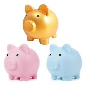 1 шт. Детская копилка-копилка, маленькая копилка, коробки для хранения денег, детские игрушки, домашний декор, коробка для сбережений денег синий