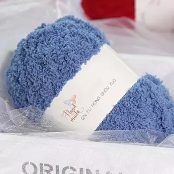 1 шт. Детская пряжа для шарфа, пряжа для самостоятельного вязания, коралловая бархатная пряжа, шерстяная ткань, шерстяная пряжа
