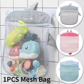 1 шт. детская сетчатая сумка для ванной комнаты, сумка для игрушек, детская корзина, сетка, детские игры, сетевая игрушка, водонепроницаемая ткань, игрушки для песка, пляжное хранение 1PCS серый