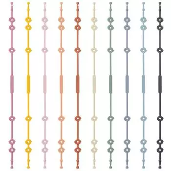 1 шт., детская силиконовая соска-цепочка, регулируемая, для новорожденных, милый мультяшный ежик, зажим для соски, мягкий подарок для ребенка