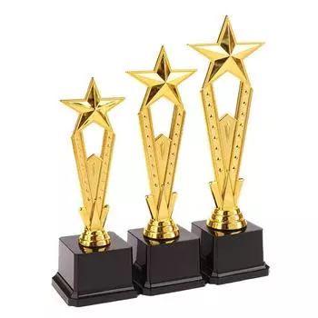 1 шт. детские наградные трофеи, игрушки, пластиковые звездные трофеи для детей, награды за соревнования, призы, сувениры, подарки