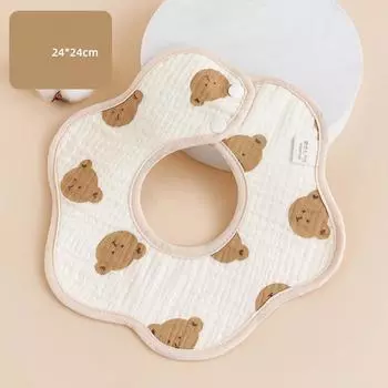 1 шт. детские нагрудники, впитывающее слюну полотенце, водонепроницаемая хлопковая марля, салфетки для отрыжки новорожденных, бандана, шарф для мальчиков и девочек, нагрудники для кормления