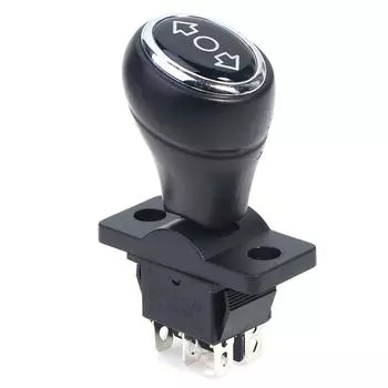 1 шт. детский электромобиль, переключатель передач вперед и назад, положение стрелки чёрный