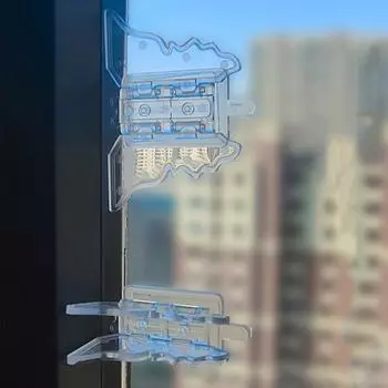 1 шт., детский безопасный оконный замок, предотвращающий открытие замков в форме бабочки, домашняя пробка для раздвижной двери, защита ребенка чистый