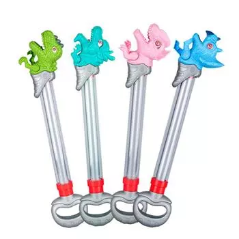 1 шт., детский игрушечный водяной пистолет в виде динозавра для мальчиков и девочек, летний пляжный выдвижной водяной пистолет, игрушечный водный бой