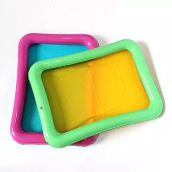 1 шт. детский надувной песочный лоток летний бассейн ПВХ держатель для песка надувной бассейн аквапарк развивающие игрушки для детей