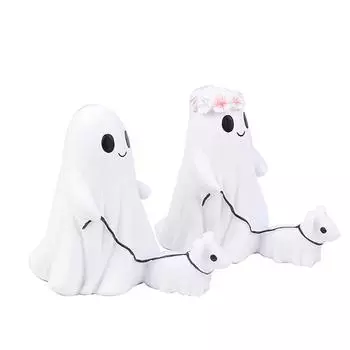 1 шт., детский подарок на день рождения, украшение для прогулки с привидением на Хэллоуин, для маленьких призраков мужского и женского пола, креативное персонализированное украшение для дома 15cm Boy