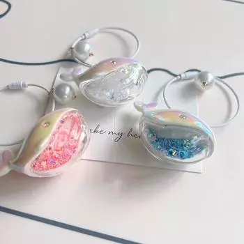 1 шт., детский подарок на день рождения для девочек, мультяшный цветной лазерный брелок в виде кита для женщин, сумка, подвеска, ПВХ, морское животное, автомобильный брелок розовый