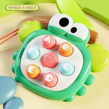 1 шт. Детский реквизит для снятия напряжения с пальцев, мини-игрушка для развития координации рук и глаз «Ударь крота»