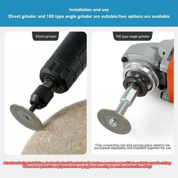 1 шт. Диск для резки камня 40 мм, алмазный спеченный сегмент, пильное полотно, гранит, песчаник, бетон, надпись, резьба, шлифовальный инструмент