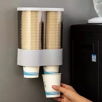1 шт., диспенсер, автоматический съемник стаканчиков, одноразовая пластиковая бумажная стойка для хранения пыли, держатель, автоматический съемник стаканчиков