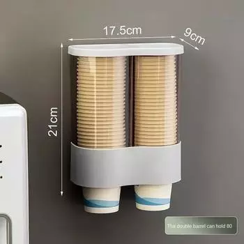 1 шт., диспенсер, автоматический съемник стаканчиков, одноразовая пластиковая бумажная стойка для хранения пыли, держатель, автоматический съемник стаканчиков