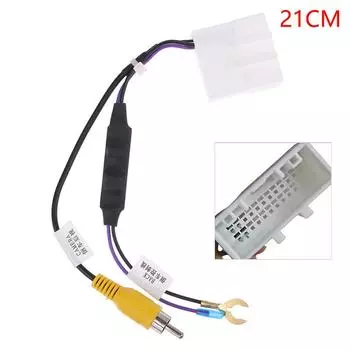 1 шт. DIY аксессуары 24-контактный автомобильный видеовыход для камеры заднего вида автомобиля видеоадаптер кабель